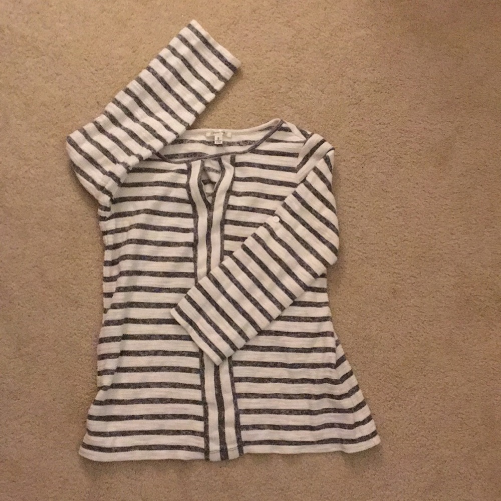 women’s striped top